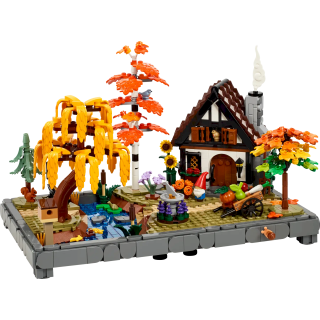 LEGO 11372 Icons Autumn Garden with Cottage Building Set (11372)