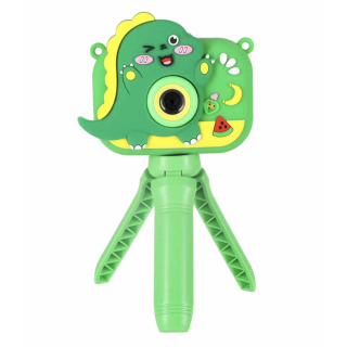 RoGer Children's digital camera with tripod Dinosaur (5903039770287)