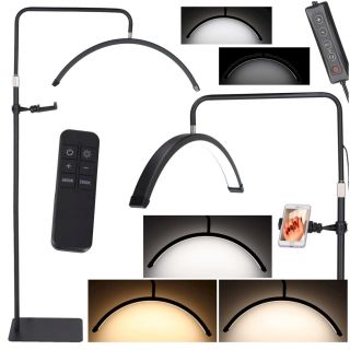 RoGer LED Lamp for Beauty Treatments 36W Adjustable Black (5903039768635)