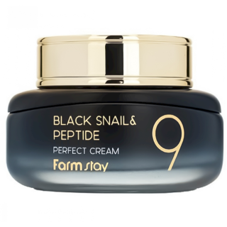 FarmStay Black Snail & Peptide 9 Perfect Cream 55ml (8809639172483)