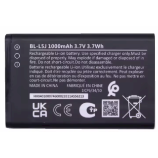 Nokia BL-L5J Li-Ion Battery 1000mAh (OEM) (BL-L5J)