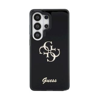 Guess IML 4G Script Metal Logo Case for Samsung Galaxy S26 Ultra (GUHCS26L5HC4MLSK)