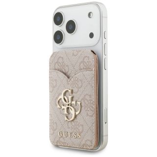 Guess MagSafe Cardslot with Stand and Mirror 4G Pink (GUWMSMIP4GP)