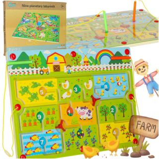 RoGer Magnetic Maze Table Game “Farm” (5903039767034)