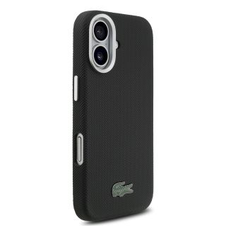 Lacoste PVC Iconic Petit Pique Metal Logo MagSafe Case for Apple iPhone 17 (LCFCMP17SPLAK)