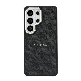 Guess PU Leather 4G Gold Frame Magnetic Case for Samsung Galaxy S26 Ultra (GUHMS26LP4MSEGCK)
