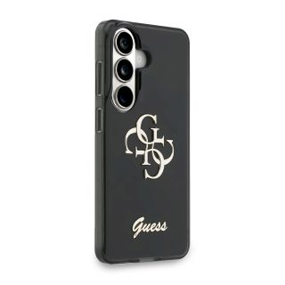 Guess IML 4G Script Metal Logo Case for Samsung Galaxy S26 (GUHCS26S5HC4MLSK)