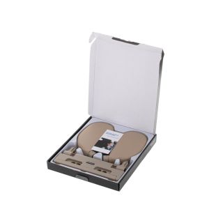 RoGer Adjustable Car Headrest For Head And Neck Beige (5903039724846)