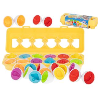RoGer Educational Puzzle Toy “12 Learning Eggs” (5903039721401)