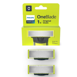 Philips Norelco OneBlade QP220/51 Shaving Blades Set 2 pcs. (QP220/51)