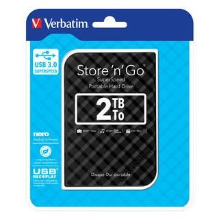 Verbatim 2TB 2.5" Store & Go GEN External hard drive 3.0 USB (53195V)