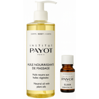 Payot Pro Huile Massage Oil 250 ml / Elixir Essential Oil 10 ml (3390150581724)