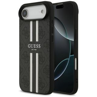 Guess 4G Printed Stripes MagSafe Case for Apple iPhone 17 Air (GUHMP17MP4RPSK)