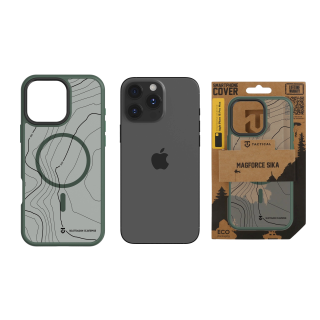 Tactical MagForce Hyperstealth Sika Cover for iPhone 16 Pro Max / forest green (TA-57983126315)