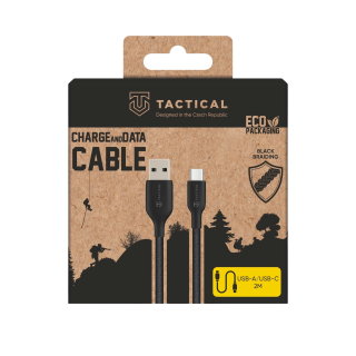 Tactical Stitch Thread USB-A/USB-C Cable 2m / black (TA-57983126584)