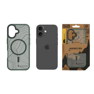 Tactical MagForce Hyperstealth Sika Cover for iPhone 16 / forest green (TA-57983126305)
