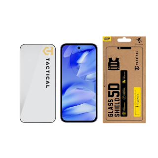 Tactical Glass Shield 5D for Google Pixel 9a/10a / black (TA-57983125873)