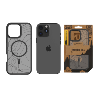 Tactical MagForce Hyperstealth Sika Cover for iPhone 16 Pro Max / asphalt (TA-57983126312)