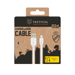 Tactical Stitch Thread USB-A/Lightning Cable 1m / white (TA-57983126576)