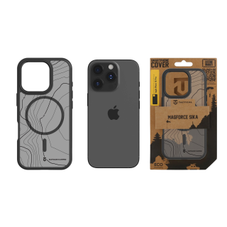 Tactical MagForce Hyperstealth Sika Cover for iPhone 16 Pro / asphalt (TA-57983126307)