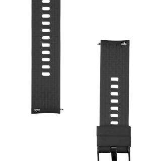 Tactical Quick Release Silicone Band 20mm / black (TA-57983125838)