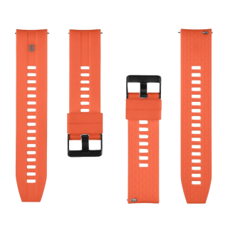 Tactical Quick Release Silicone Band 22mm / orange (TA-57983125843)