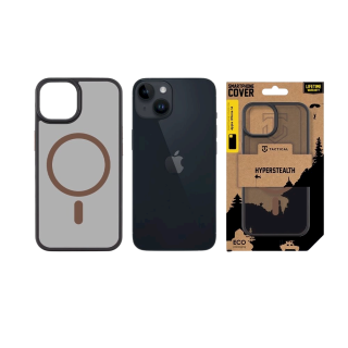 Tactical MagForce Hyperstealth 2.0 Cover for iPhone 14 / black/Moucha Moose (TA-57983125821)