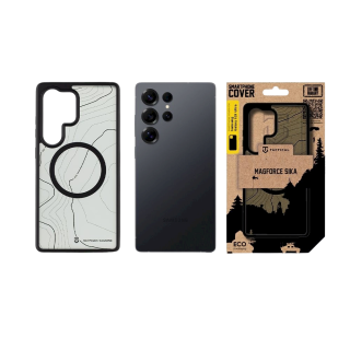Tactical MagForce Hyperstealth Sika Cover for Samsung Galaxy S25 Ultra / asphalt (TA-57983126342)