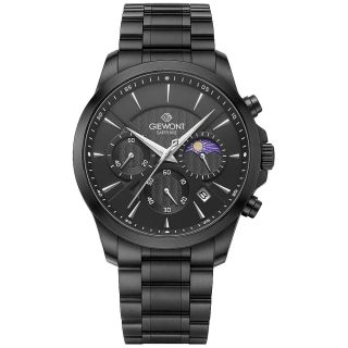 Giewont Men’s Chronograph Watch Sapphire / black (GW9460-B1)
