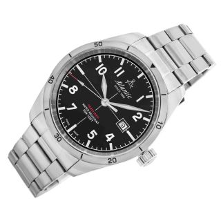 Atlantic Seaflight Men's Watch 70356.41.65 / silver (70356.41.65)