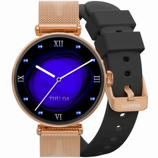 Smartwatch Gravity / rose gold/black (GT26-3)