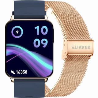 Smartwatch Gravity / rose gold/navy blue (GT17-2)