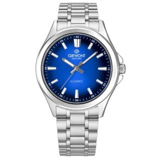 Giewont Elegance Sapphire Men’s Watch / silver-blue (GW5160-B3)