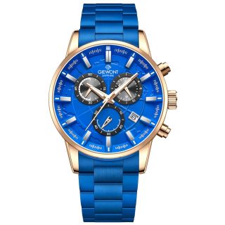 Giewont Chronograph Sapphire Men's Watch GW4580-B5 / blue (GW4580-B5)