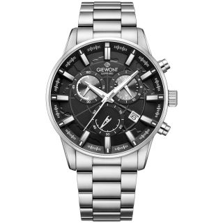 Giewont Chronograph Sapphire Men's Watch GW4580-B2 / silver (GW4580-B2)