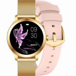 Smartwatch Gravity with 2 Straps GT25-1 PRO / Rose Gold (GT25-1 PRO)