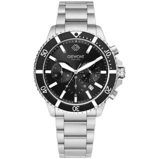 Giewont Chronograph Sapphire Men’s Watch / silver (GW3970-B2)