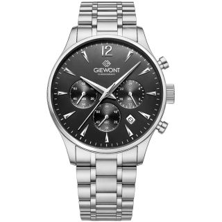 Giewont Chronograph Sapphire Men's Watch GW6310-B2 / silver (GW6310-B2)