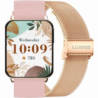 Smartwatch Gravity / rose gold-pink (GT17-1)