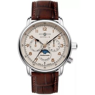 ZEPPELIN LZ121 Mediterranee Moonphase Men’s Watch 9636-5 (9636-5)