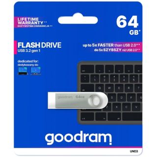 Goodram UNO3 Flash Memory 64GB (UNO3-0640S0R11)