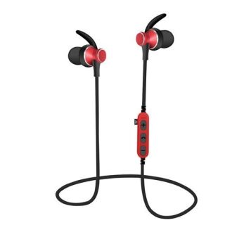 Platinet Premium Bluetooth Sport Headset & Handsfree / MicroSD Card Reader / A2DP / Red (PM1060R)