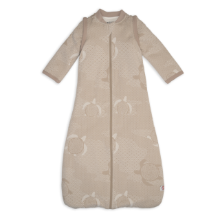 Lodger Hopper Matcha Turtle Sleeping bag with removable sleeves 68/80 / cream (HPM 630_68/80)