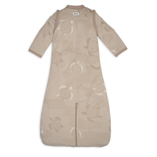 Lodger Hopper Matcha Turtle Sleeping bag with removable sleeves 68/80 / cream (HPM 630_68/80)