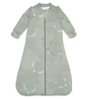 Lodger Hopper Matcha Turtle Sleeping bag with removable sleeves 50/62 green (HPM109_50/62)