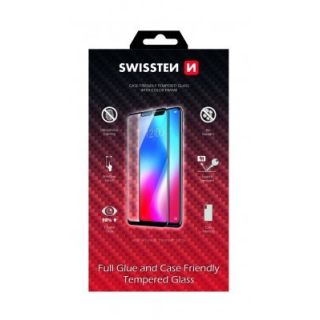 Swissten Full Face Tempered Glass Samsung Galaxy S23 Ultra 5G Black (54501830)