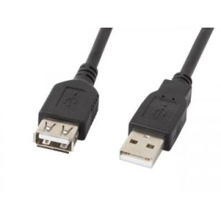 RoGer AM-AF USB 2.0 Extencion Cable 2m (RO-AM-AF-2M-BK)