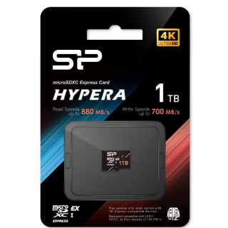 Silicon Power Hypera Express microSDXC Memory Card 1TB (SP001TBSTEI31V10)