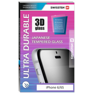 Swissten Ultra Durable 3D Japanese Tempered Glass Premium 9H Screen Protector Apple iPhone XS Max Transparent (SW-JAP-T-3D-XSMAX-TR)