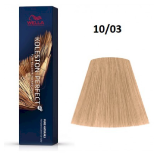 Wella Professionals Koleston Perfect ME+ Pure Naturals 10/03 Hair Color 60 ml (8005610665443)